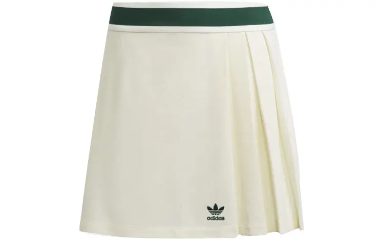 Adidas Originals Casual Short Skirts Women's Jade White