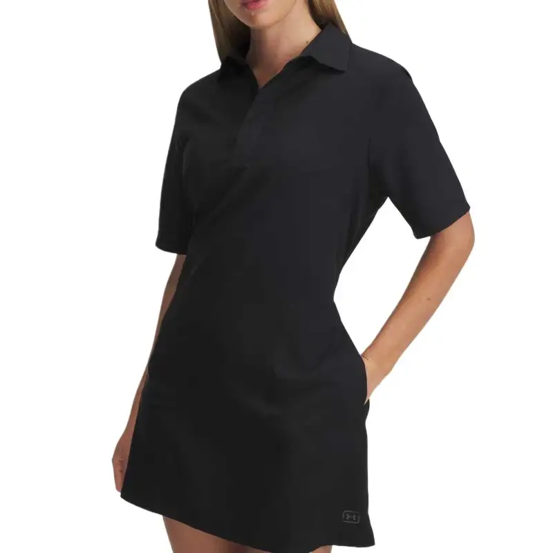 Under Armour Fish Pro Hybrid Short Sleeved Dress Women's Black 001