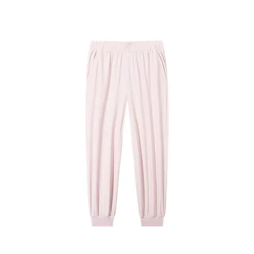 Anta Variety Training Collection Knitted Sweatpants Women's Soft Pink
