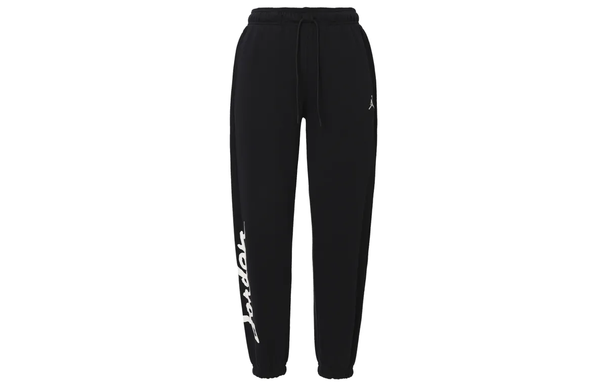 Jordan SS24 Knitted Sweatpants Women's Black