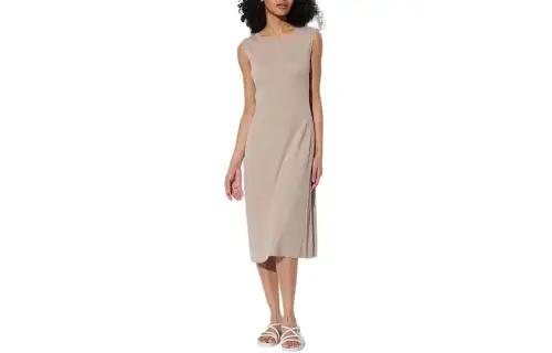UNIQLO Sleeveless Dress Women's Beige