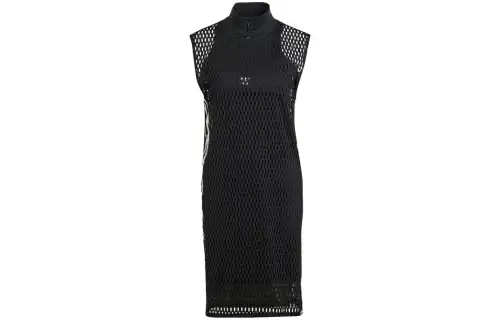 Adidas Originals Sleeveless Dresses Women's Black Moderate Short