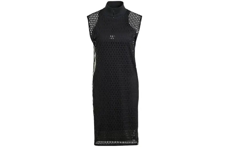 Adidas Originals Sleeveless Dresses Women's Black Moderate Short