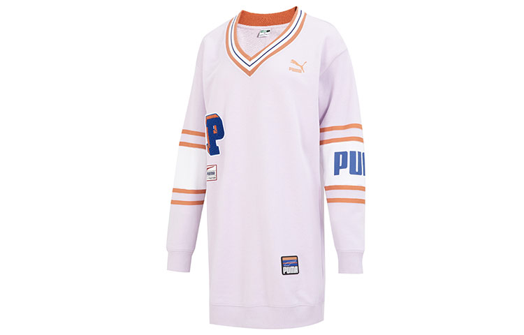 Платье PUMA Urban Vintage Badge (фиолетовое)