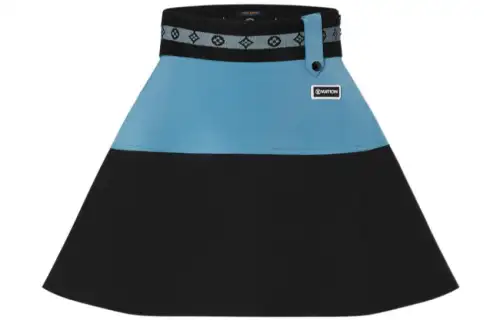 LOUIS VUITTON Casual Short Skirts Women's Black & Blue