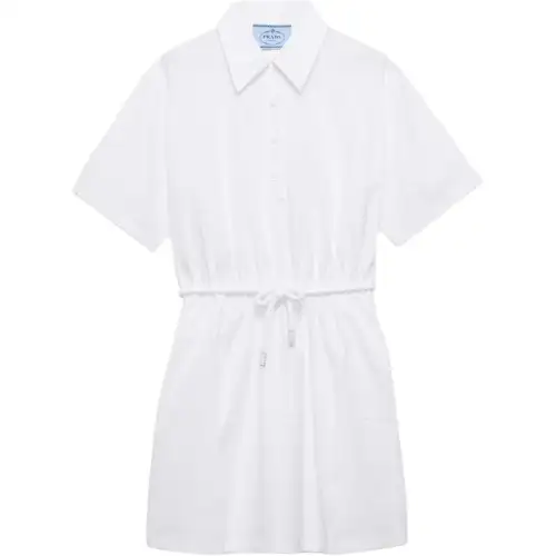 Prada poplin mini dress