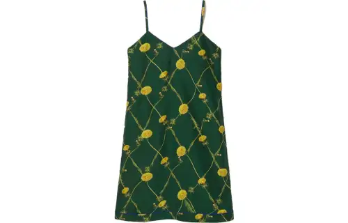 Burberry Sleeveless Dress Women's Ivy Green