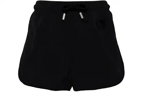 OFF-WHITE logo-embroidered track shorts