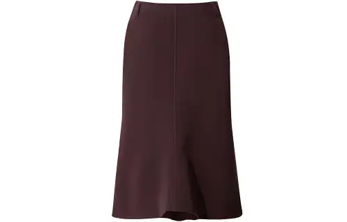 UNIQLO Casual Long Skirts Women's Dark Umber Mid Length Other