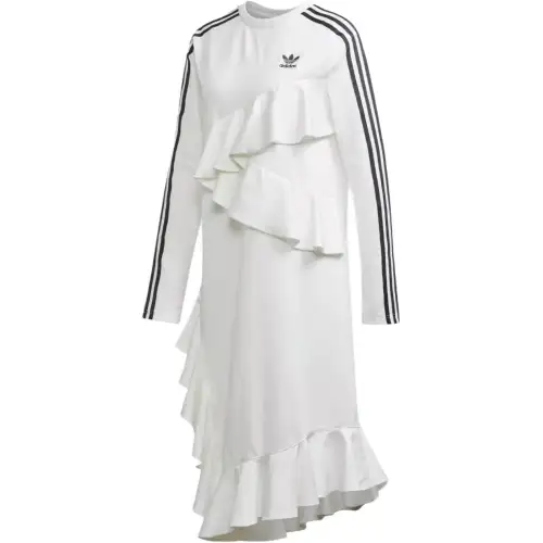 Adidas Originals Long Sleeved Dress Women's White