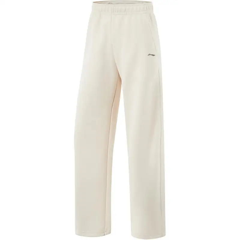 Li Ning Knitted Sweatpants Women's Swan White