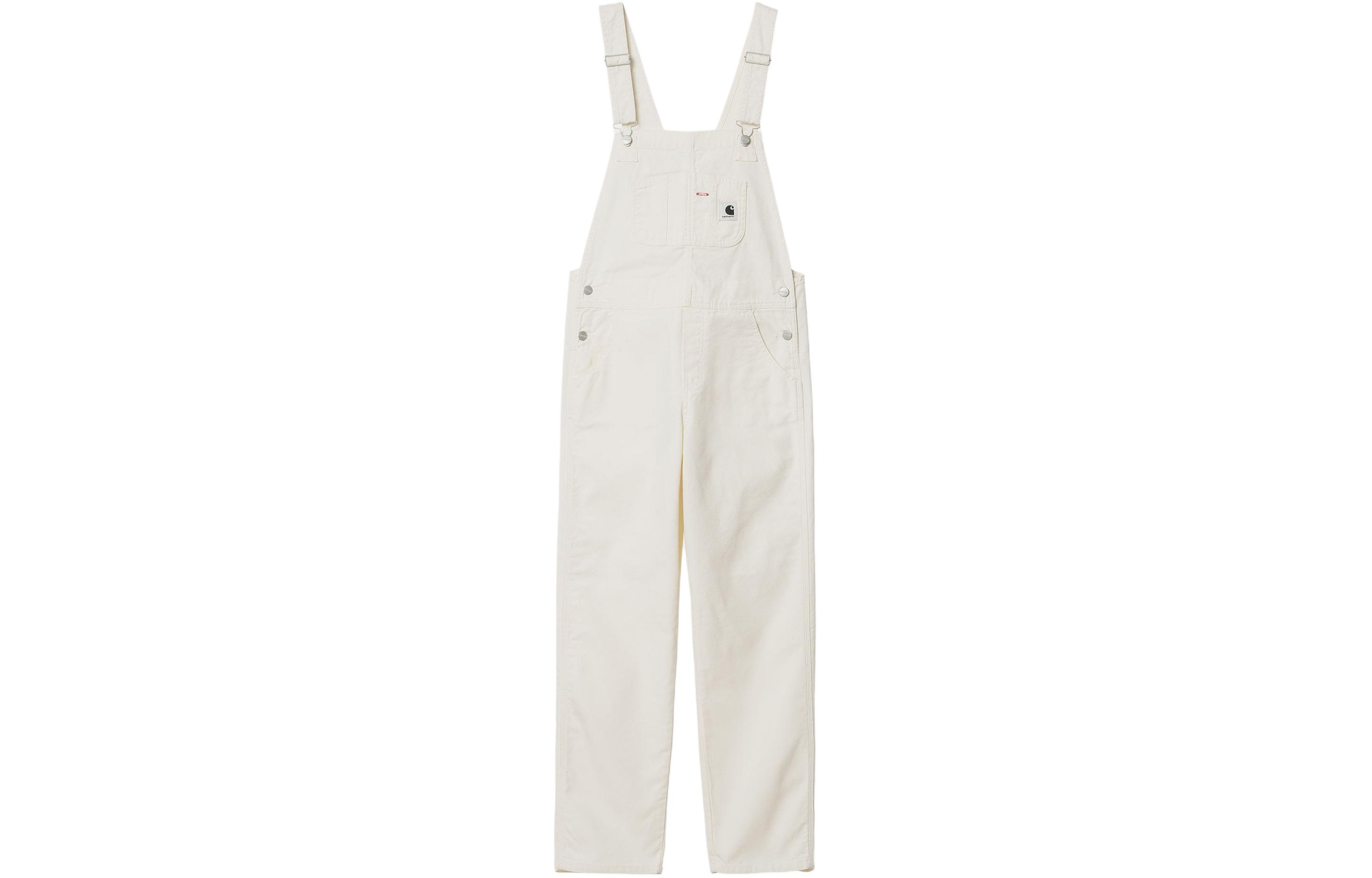 Женский полукомбинезон Carhartt Carhartt WIP SS24 W' Bib Overall Straight (белый)