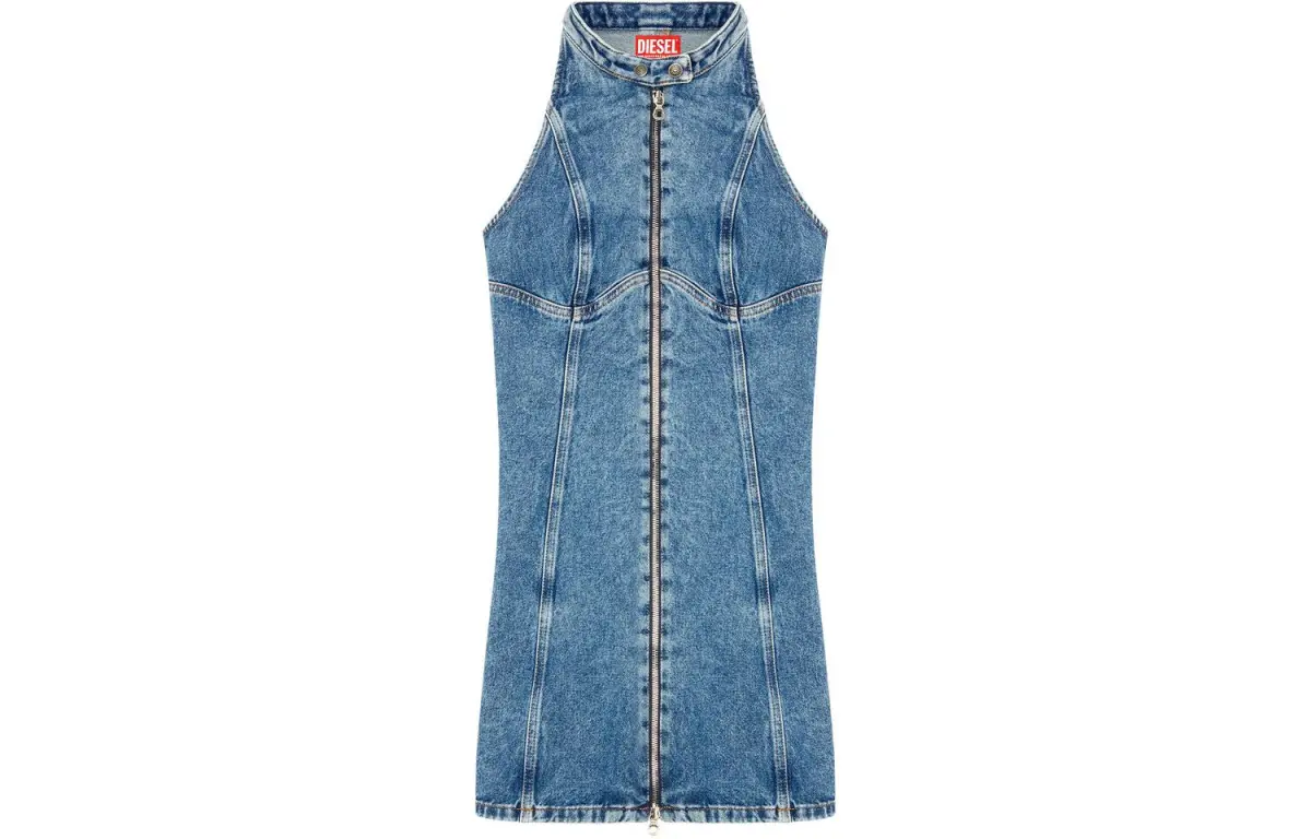 DIESEL Sleeveless Dress Women's Light Blue