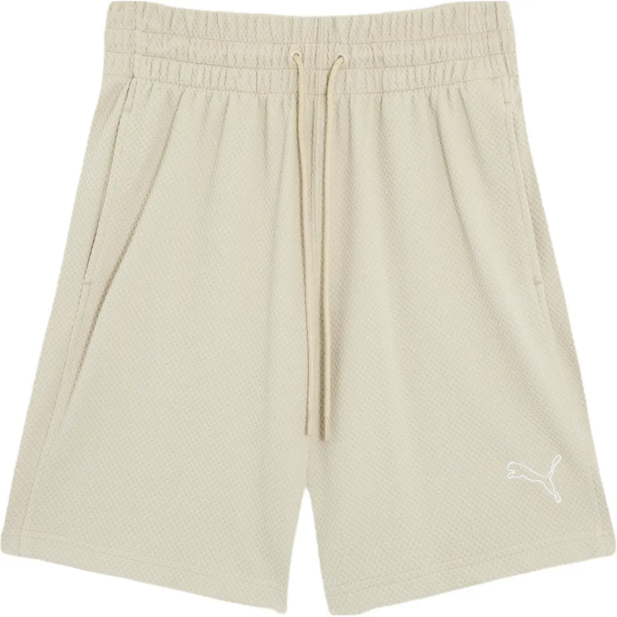 PUMA Women's Basic Collection Casual Shorts Women's Ecru