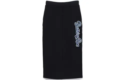 A BATHING APE Casual Long Skirts Women's Mid Length A Line Skirt