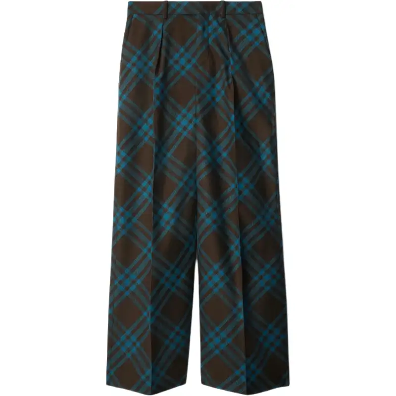 Burberry Suit Pants Women's Multicolor
