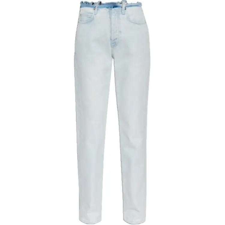 Balenciaga Distressed Trim Jeans