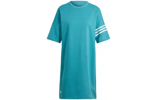 Adidas Originals Short Sleeved Dress Women's Arctic Blue