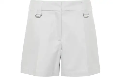 OFF-WHITE high-waisted cotton shorts