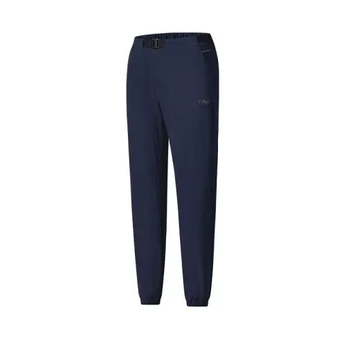 FILA AthleticsCYCLING SS25 Knitted Sweatpants Women's Gemstone Dark Blue DB