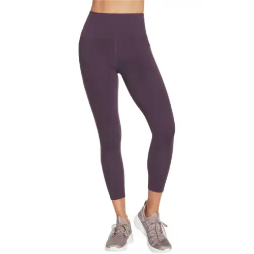 Skechers GO WALK HW 7/8 Leggings Women's Dark Purple