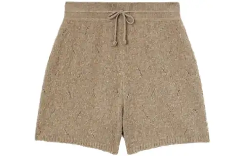 Loro Piana Cocooning Shorts Casual Shorts Women's Brown