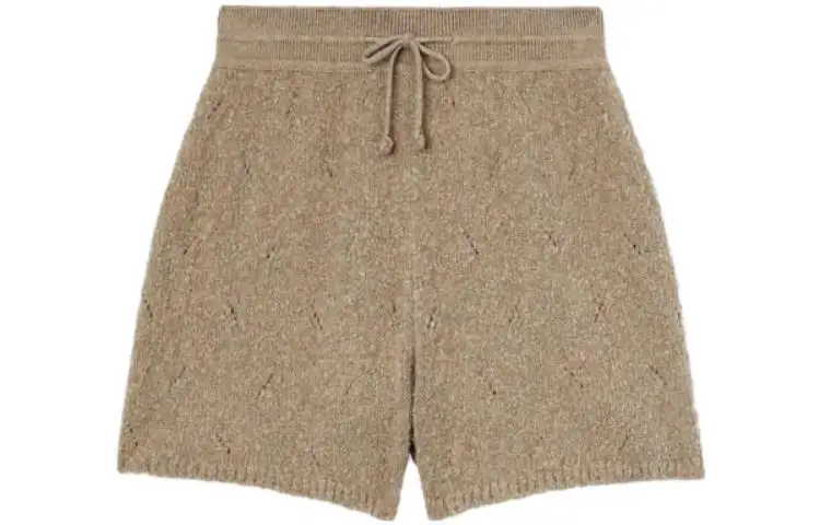 Loro Piana Cocooning Shorts Casual Shorts Women's Brown