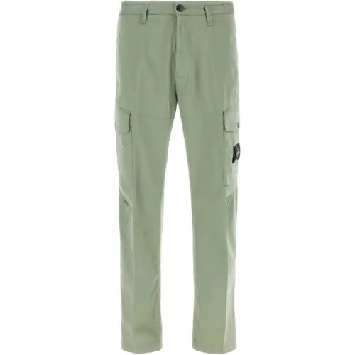STONE ISLAND Logo Patch Stretched Trousers