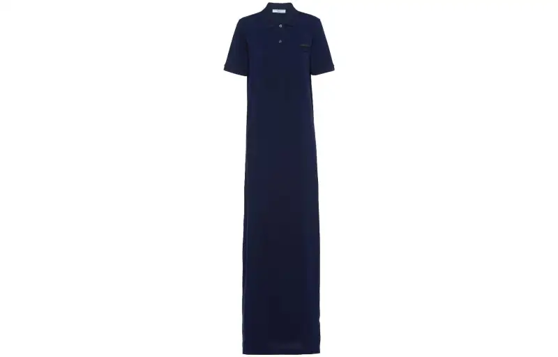 PRADA Piqué Maxi Dress
