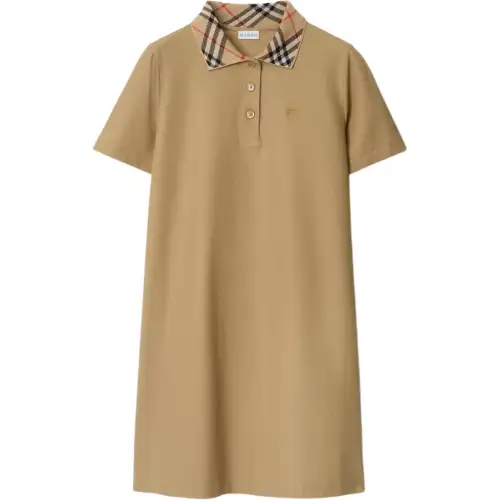 Burberry cotton polo shirt dress