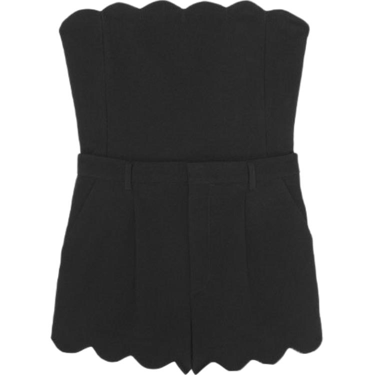 Женское боди SAINT LAURENT (черное)