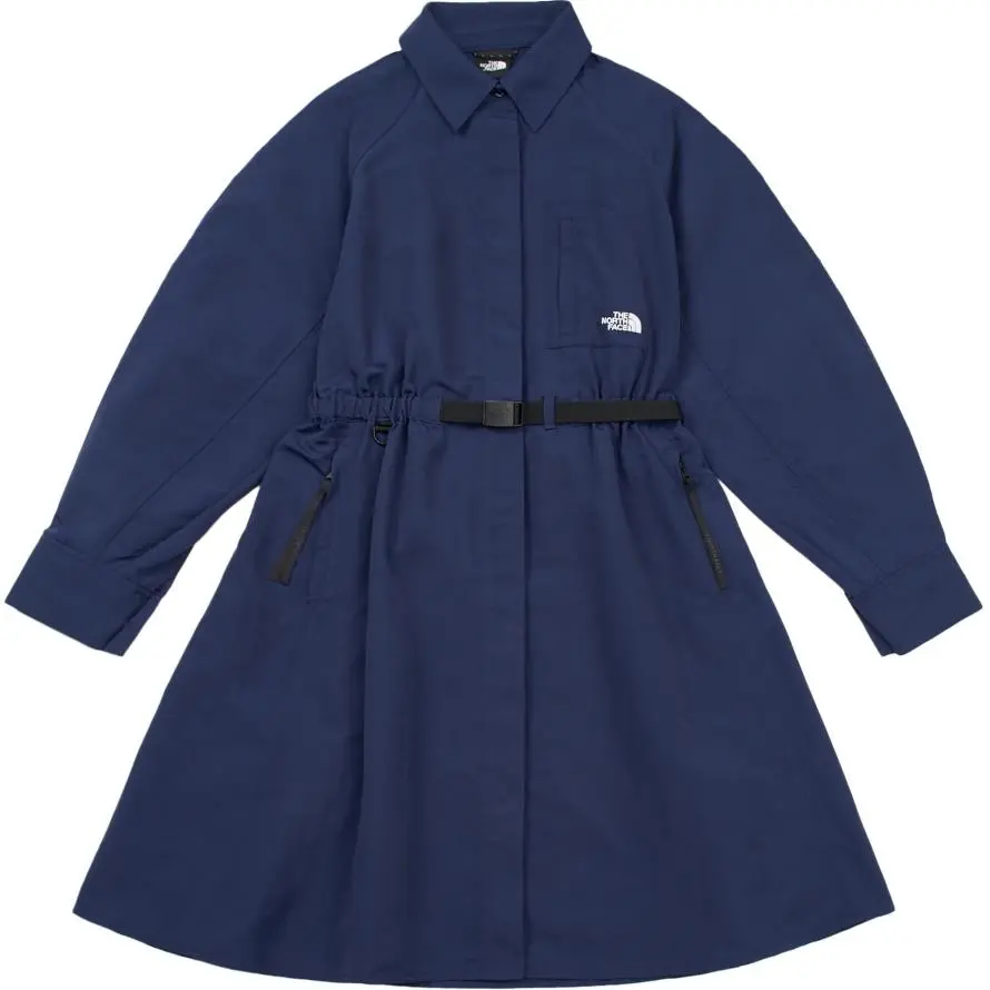 THE NORTH FACE Long Sleeved Dress Women's Marine Blue