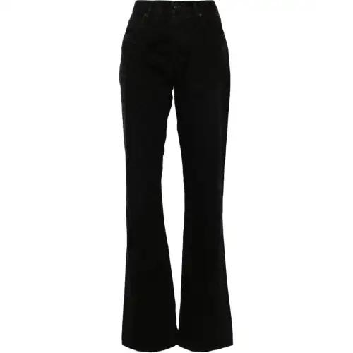 Balenciaga logo-patch jeans