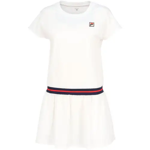 FILA Short Sleeved Dress Women's White