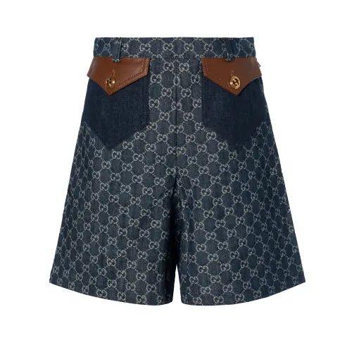 GUCCI Eco Washed Denim Shorts