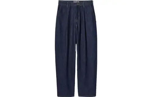UNIQLO X CDC Jeans Women's Navy Blue Moderate Straight Fit Pants