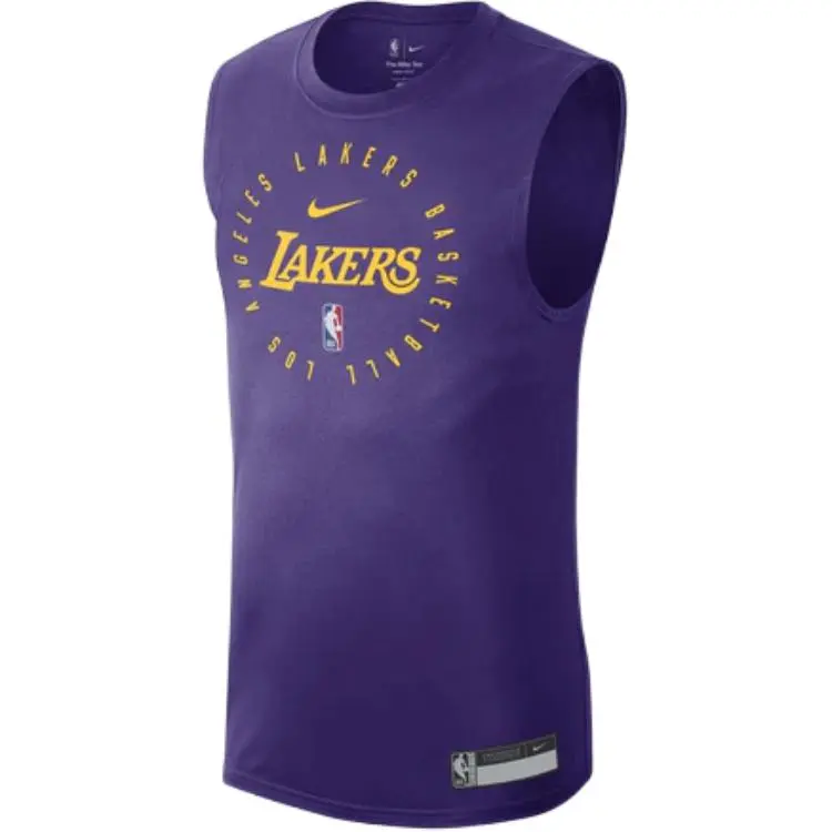 Nike T-Shirts Unisex Purple Crew Neck Moderate