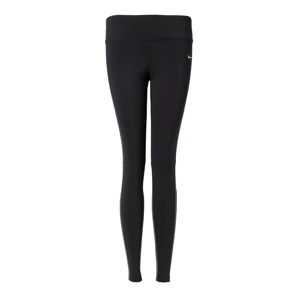 Nike Dri Fit EPIC RUN LUX TIGHT Knitted Sweatpants Women's Black/Gray