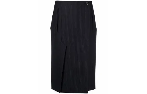 PRADA SS21 Casual Long Skirt Women's Blue