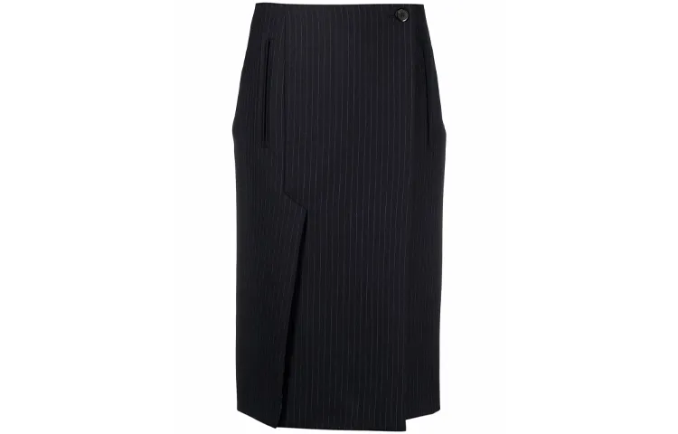 PRADA SS21 Casual Long Skirt Women's Blue