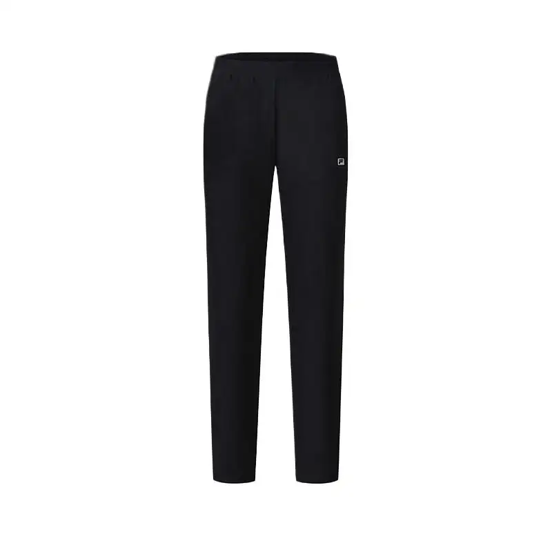 FILA RUNNING FW/AW22 Knitted Sweatpants Women's Pitch Black