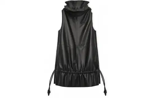 LOEWE Sleeveless Dresses Women's Black Moderate Short