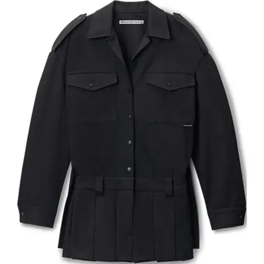 Alexander Wang Skort Detailed Pre Styled Shirt Romper