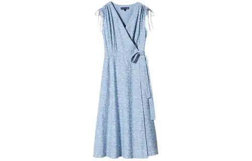 UNIQLO x INES DE LA FRESSANGE UNIQLO X Ines De La Fressange Sleeveless Dress Women's Sky Blue