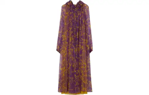 Burberry Long Sleeved Dresses Women's Autumn Pear Yellow Moderate Long