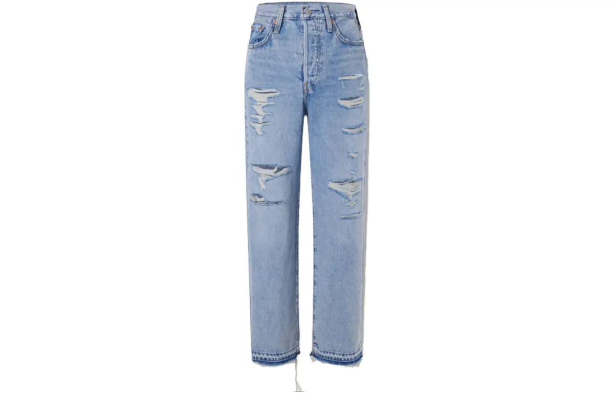 Levi's Jeans Women's Blue Moderate Straight Fit Pants