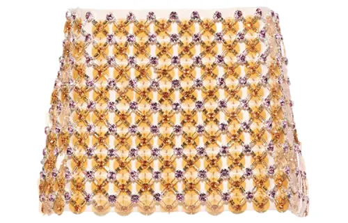 MIU MIU SS21 Casual Short Skirts Women's Apricot Yellow