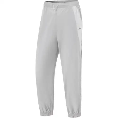 Li Ning Fitness Series Knitted Sweatpants Women's Calm Gray/Ivory