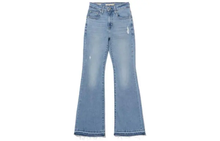 Levi's Jeans Women's Light Blue Moderate Straight Fit Pants
