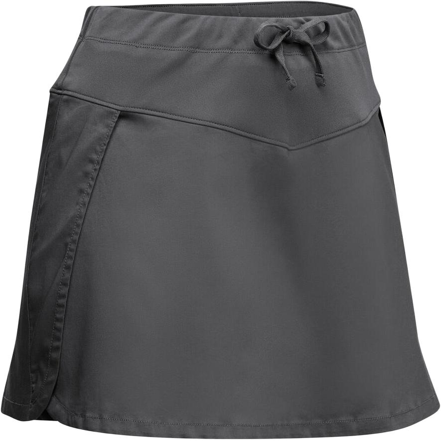 Decathlon DECATHLON NH500 QUECHUA Light, comfortable, breathable and quick-drying three-quarter skirt casual shorts for women, carbon gray